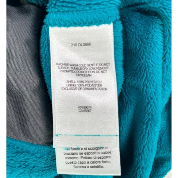 Mountain Hardwear Women's Pyxis Full-Zip Fleece Jacket Teal Green Size S Petite - Picture 4 of 11